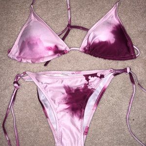 zaful tie dye bikini